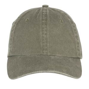Native Spirit Unisex Adult Faded Washed Baseball Cap / Khaki